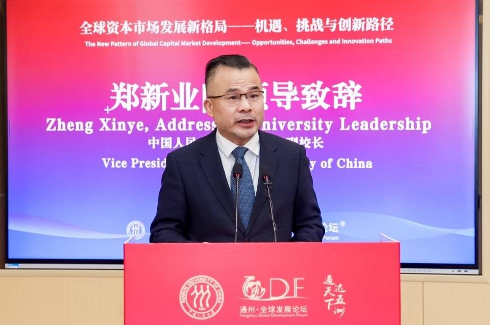 通州·全球发展论坛分论坛三隆重举行，专家热议全球资本市场发展新格局(图2)