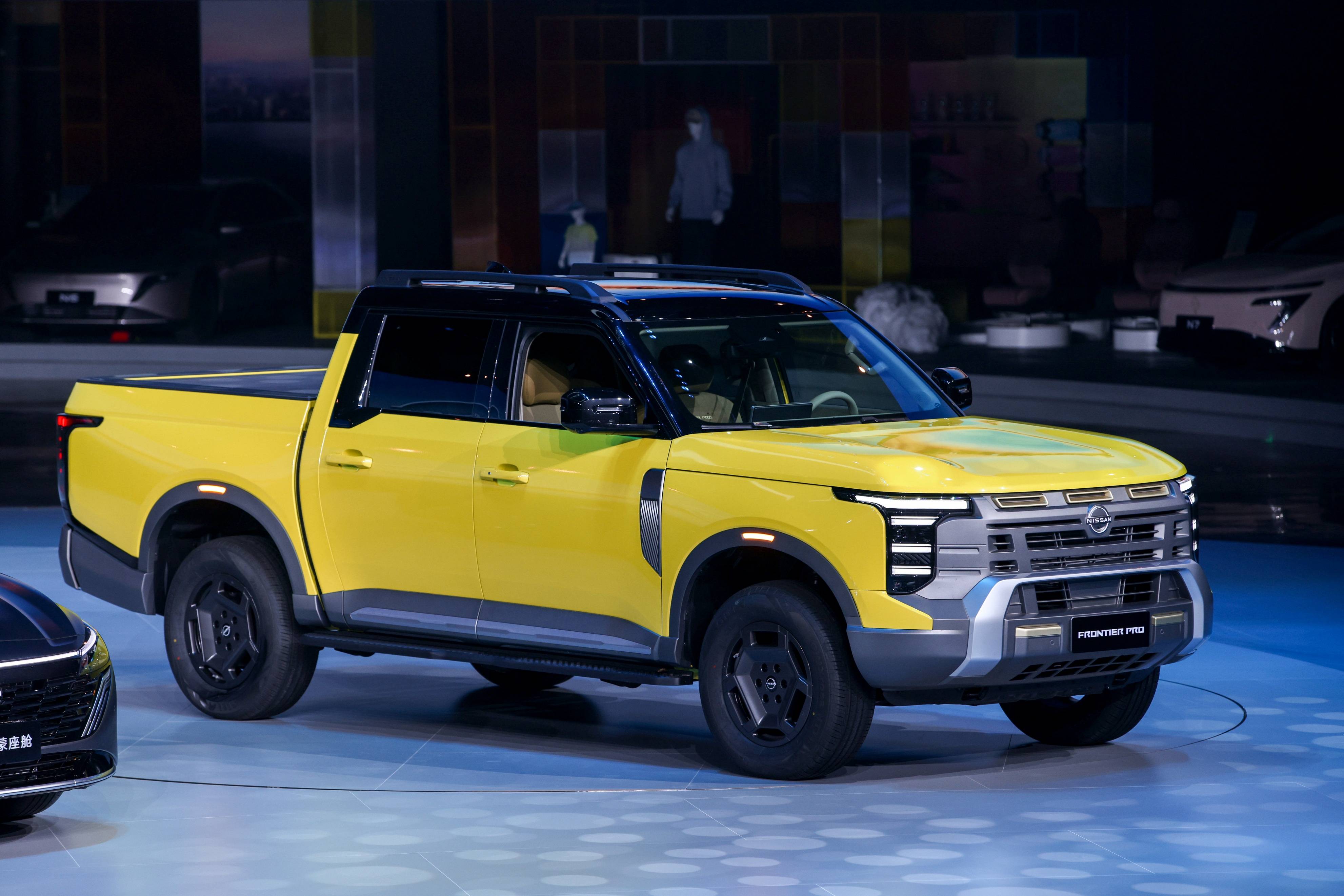 硬派电动皮卡基因成焦点,郑州日产frontier pro中文名全民共创