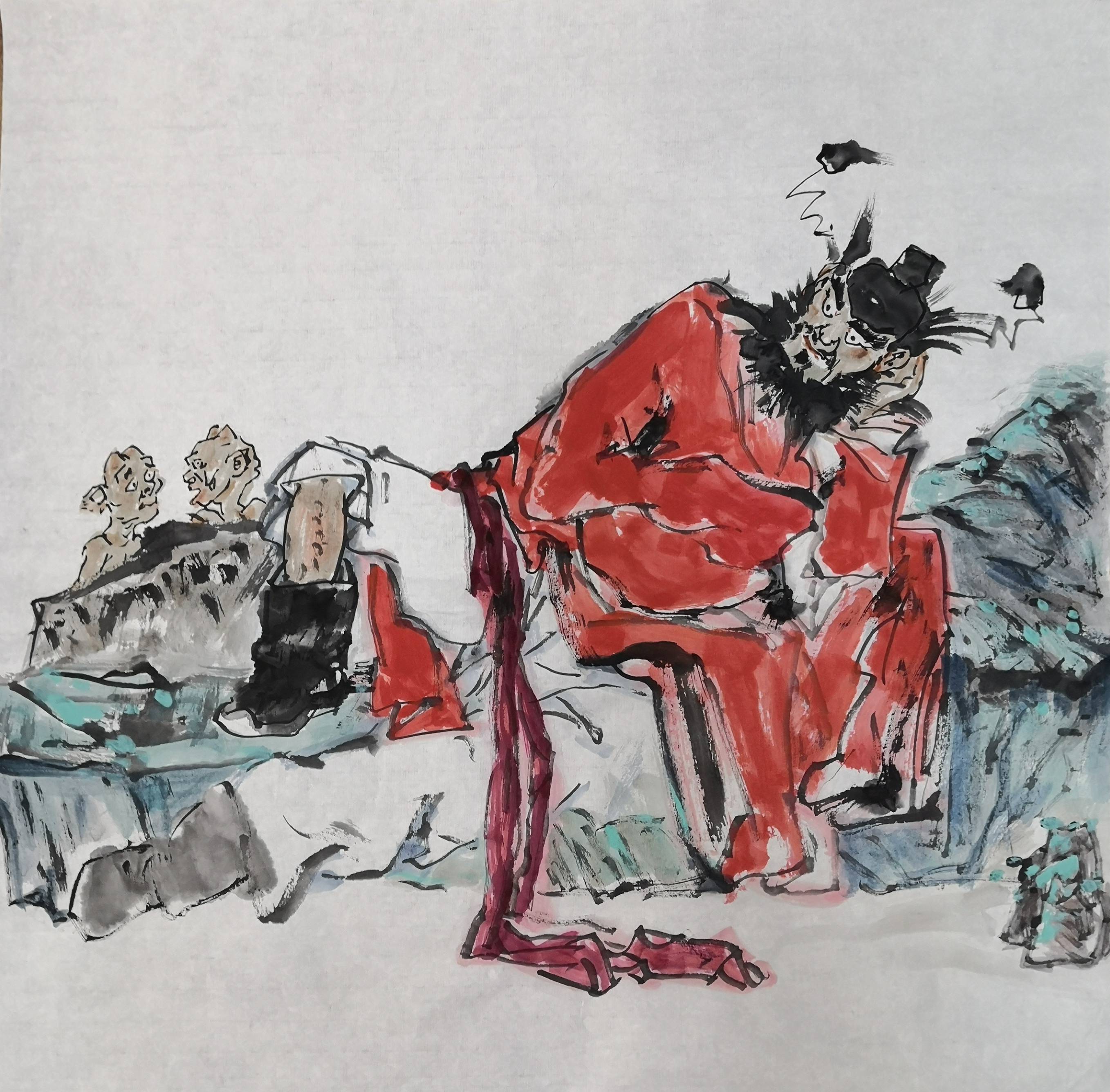 —王南暄水墨钟馗的当代表达