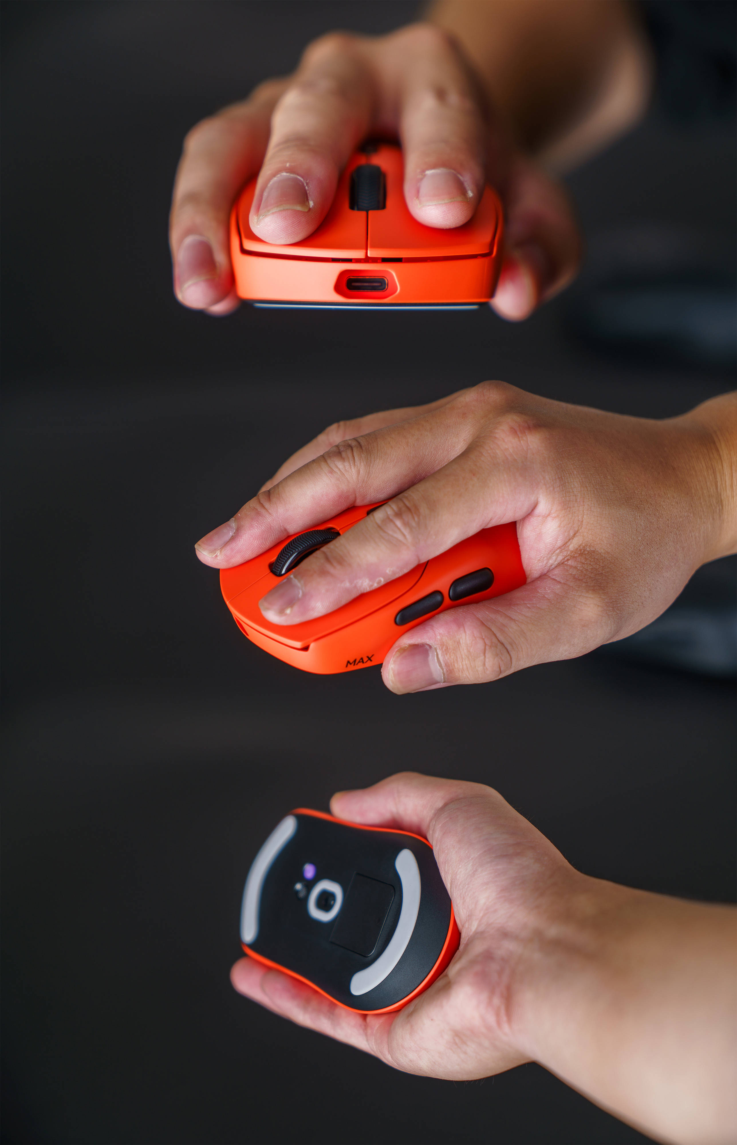 喜欢适配中小手的对称型VT二代电竞鼠标？呐！雷柏VT1系列了解下