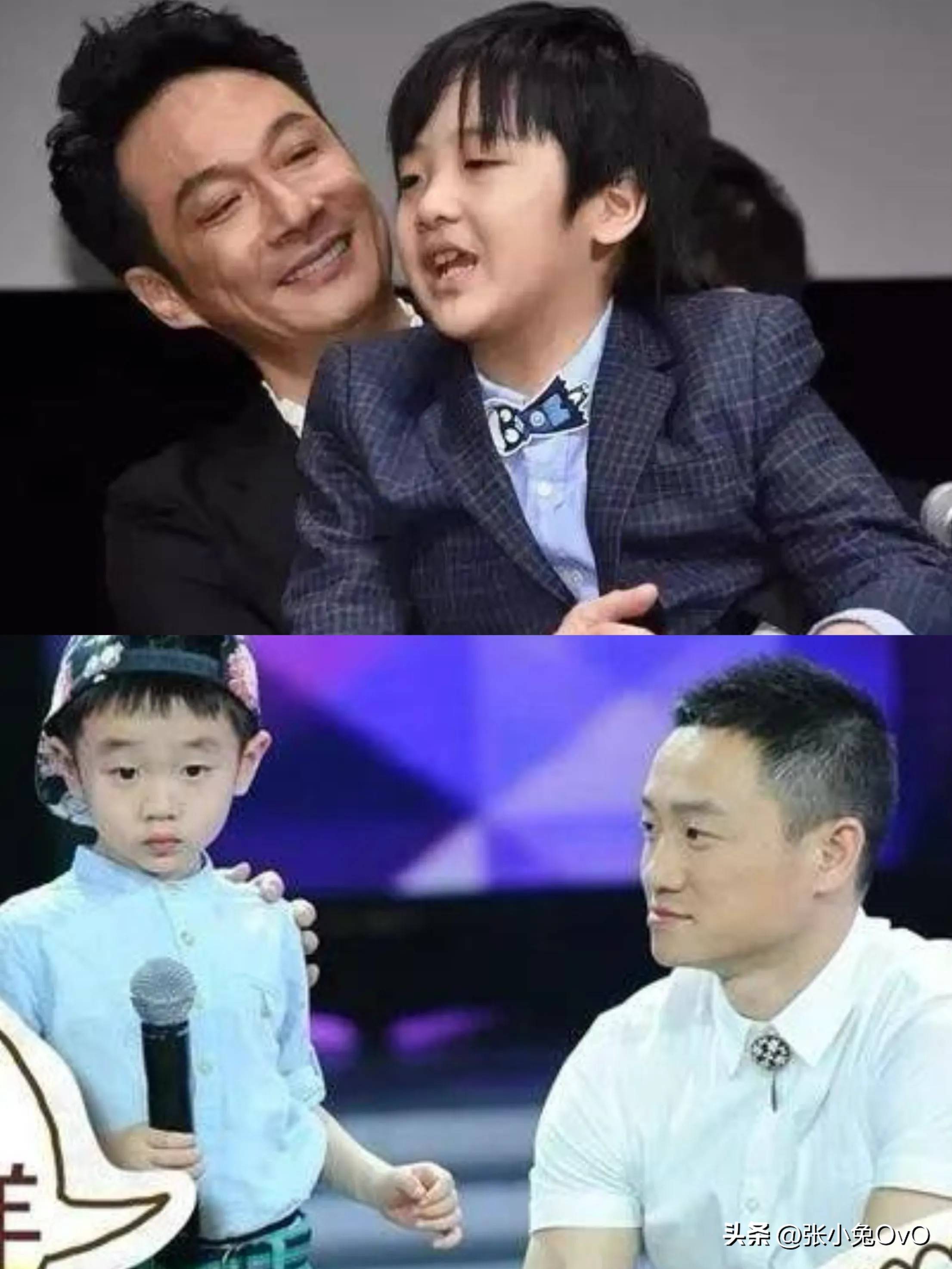 吴镇宇儿子费曼被评油腻与杨威儿子杨阳洋合照被调侃像流浪汉