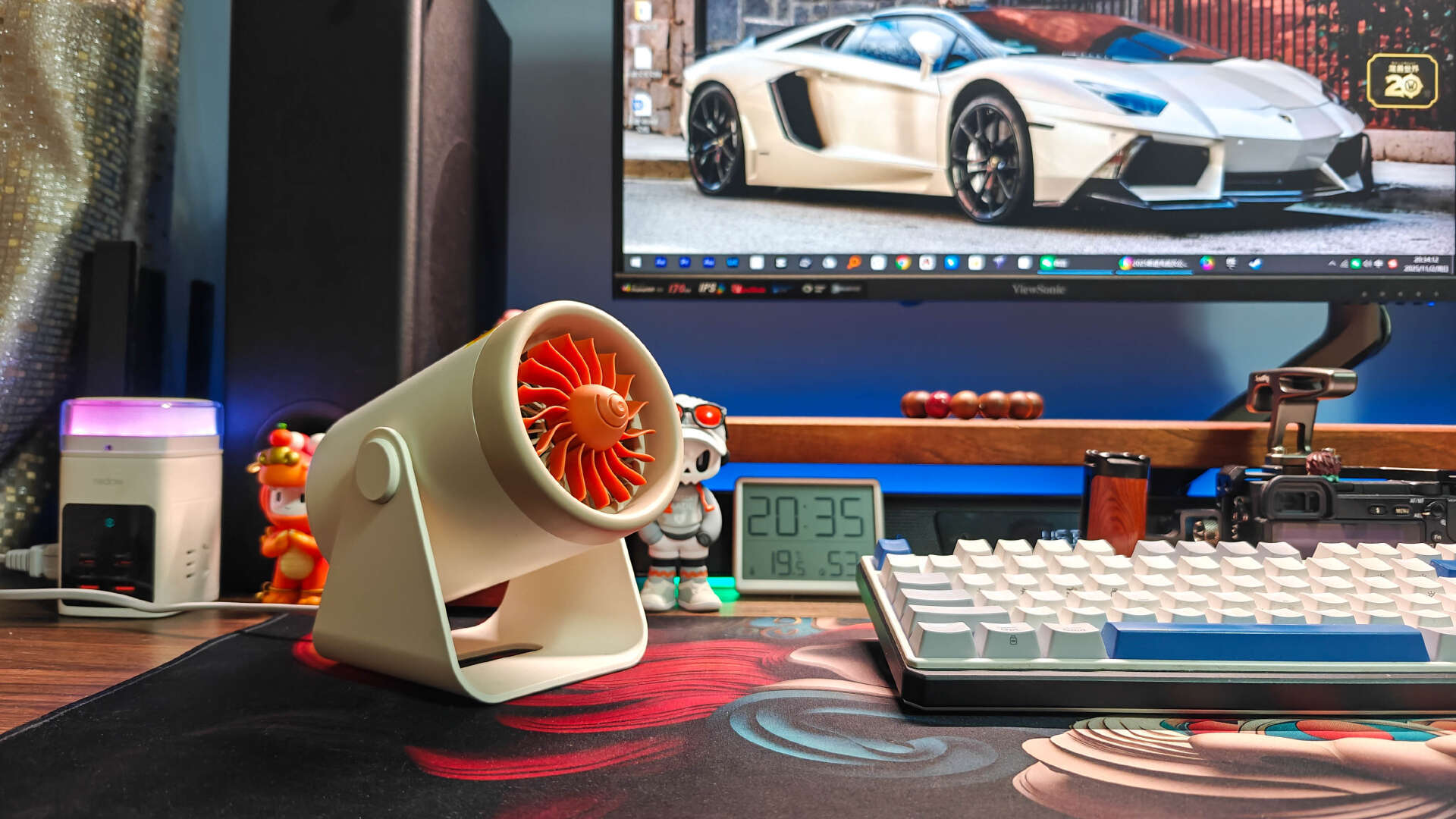 不是每个地方都供暖，西圣Warm mini桌面暖风机可保桌面暖融融