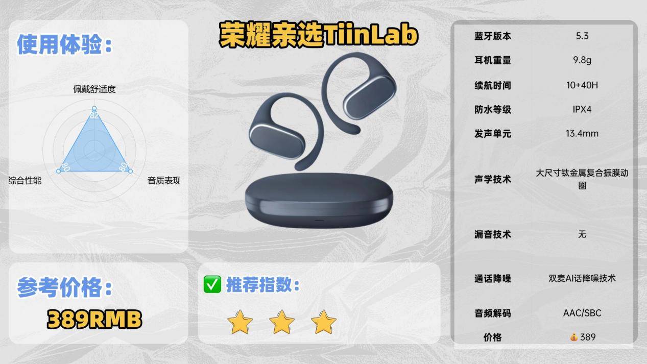 开放式耳机那个牌子好?2025双十一最热十大开放式耳机推荐