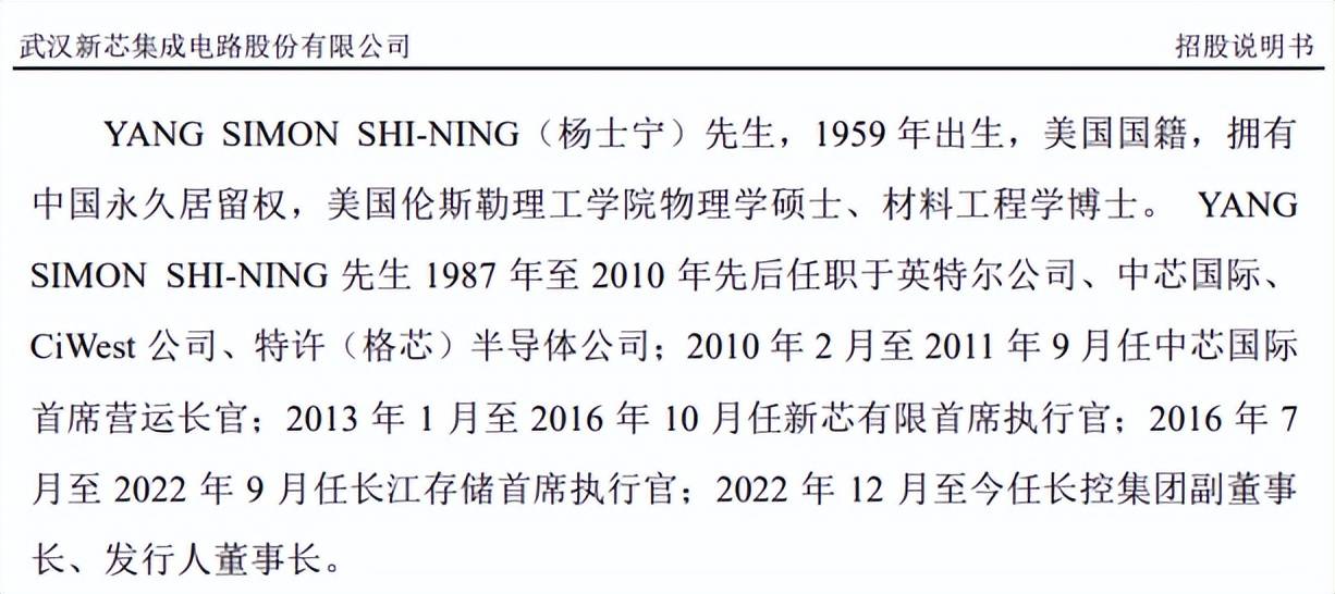 新芯股份IPO:无实控人董事长美国籍 2025年前三季预亏1.2亿(图6)