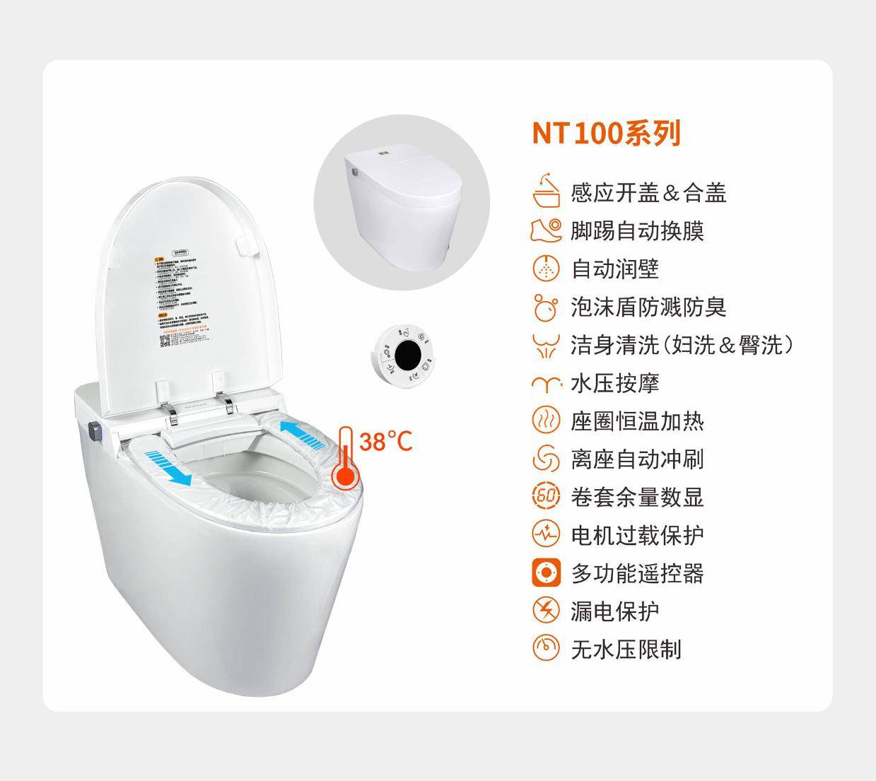 什么是下沉纯平智能马桶?