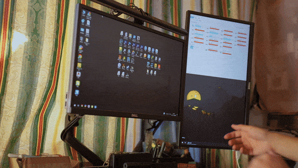 显示器标配底座太矮又太占桌面空间？北弧显示器支架了解一下