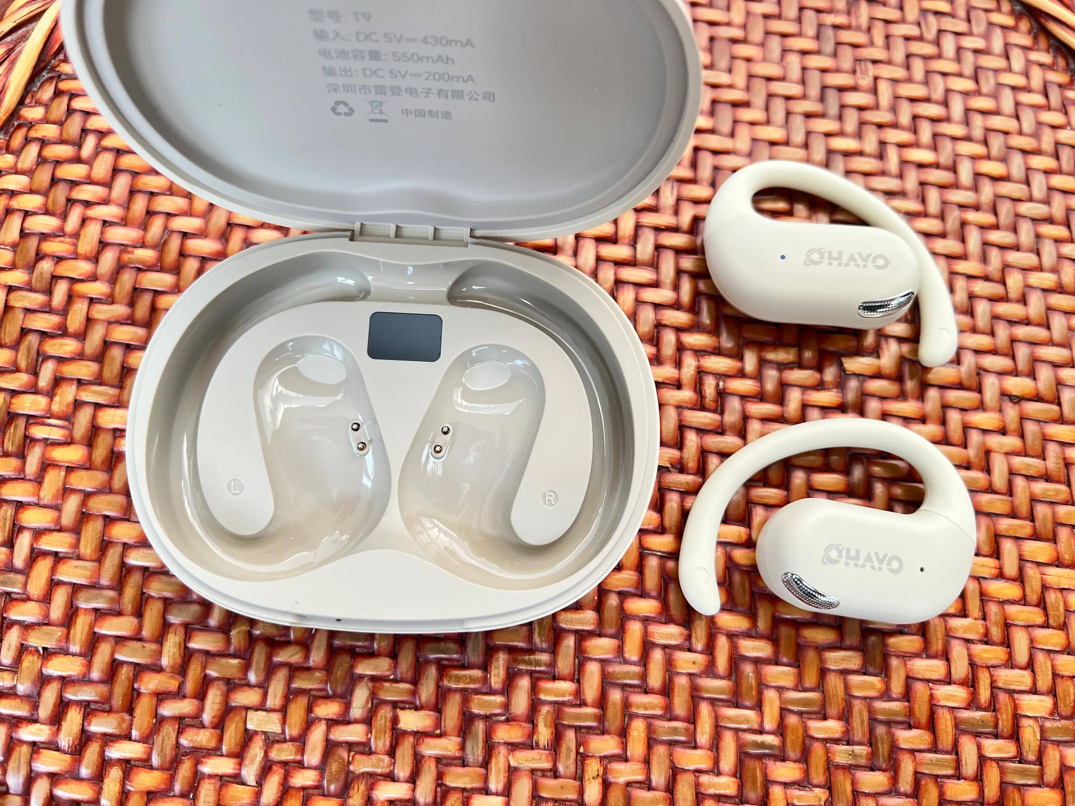 佩戴舒适，音质震撼，超长续航！雷登OHAYO T9开放式耳机