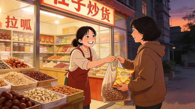 炒货里的额外暖意