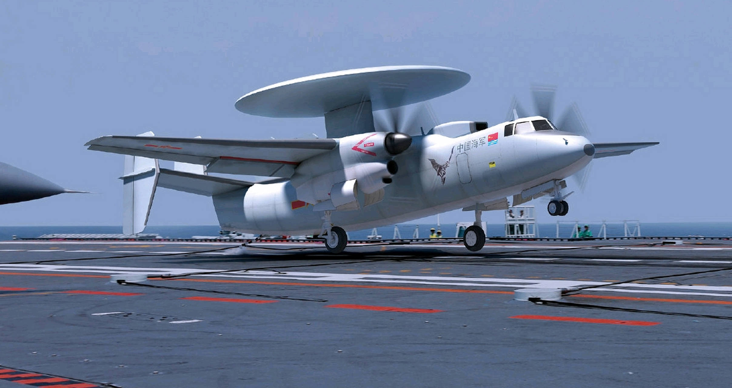 辽宁舰和山东舰滑跃式航母,注定与空警