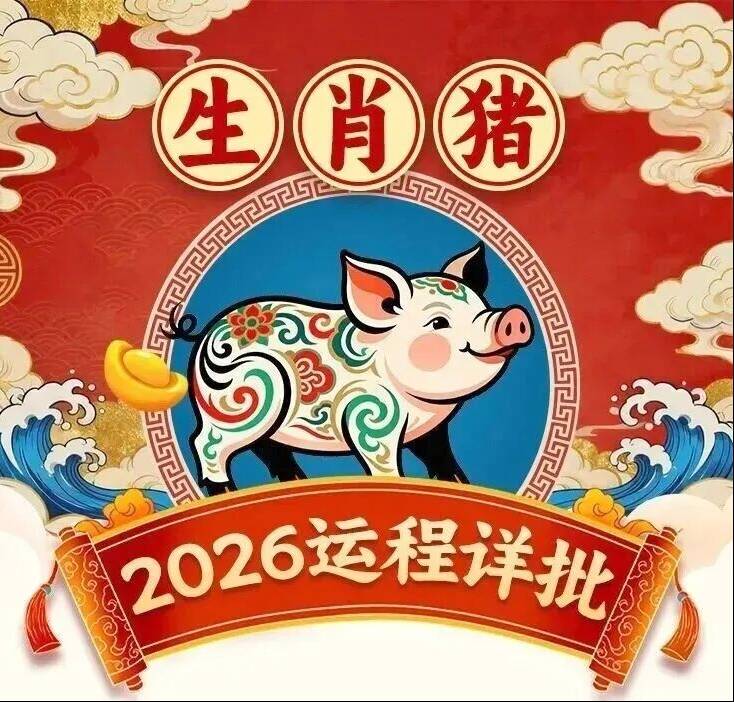 生肖猪每年的流年运势(生肖猪流年运程)