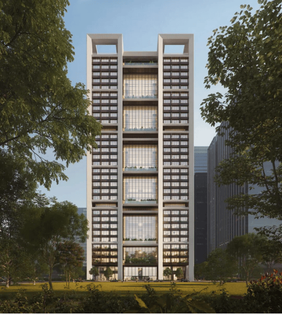 由远洋集团开发运营的北京CBD核心区Z6项目效果图