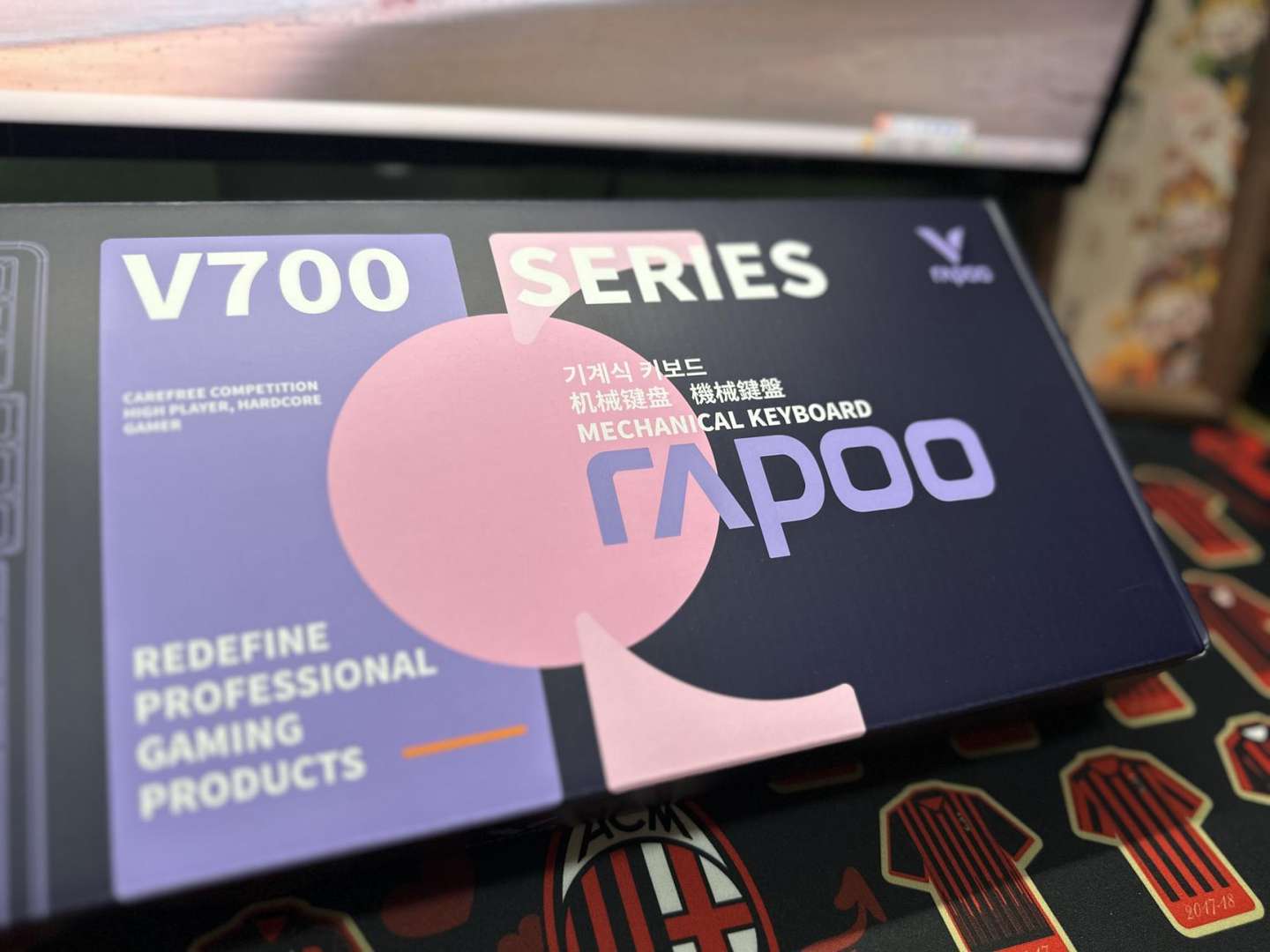 懒人狂喜！雷柏 VT9MAX+V700DIY-98长续航版，最强套装，焊死桌面 