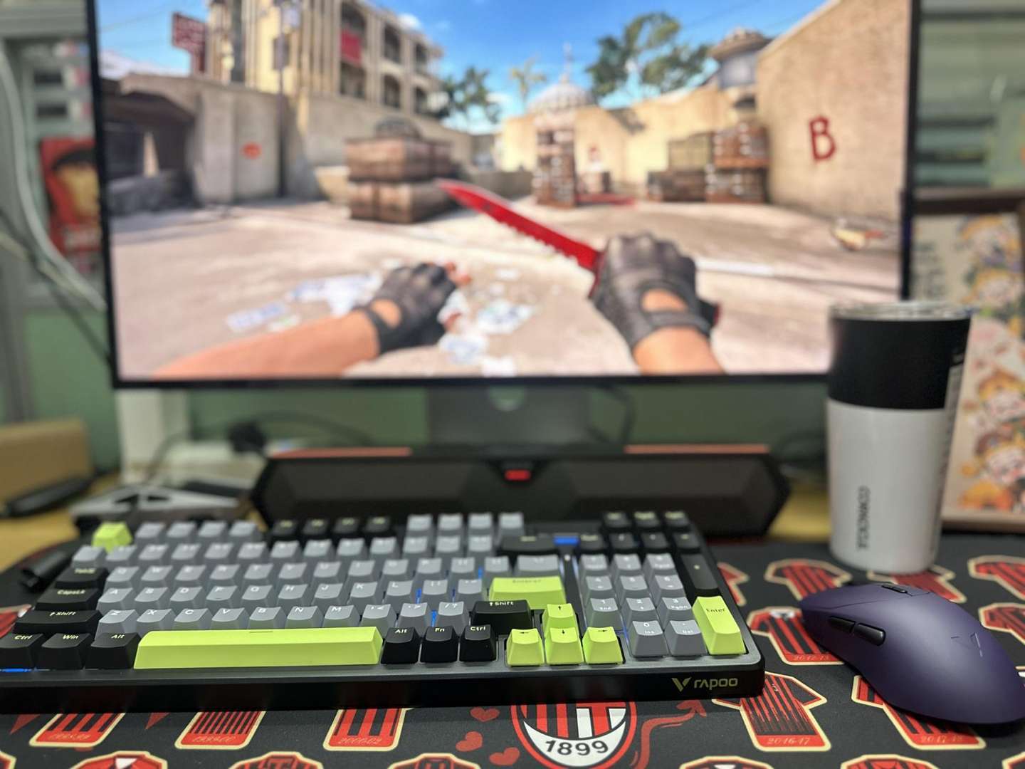 懒人狂喜！雷柏 VT9MAX+V700DIY-98长续航版，最强套装，焊死桌面 