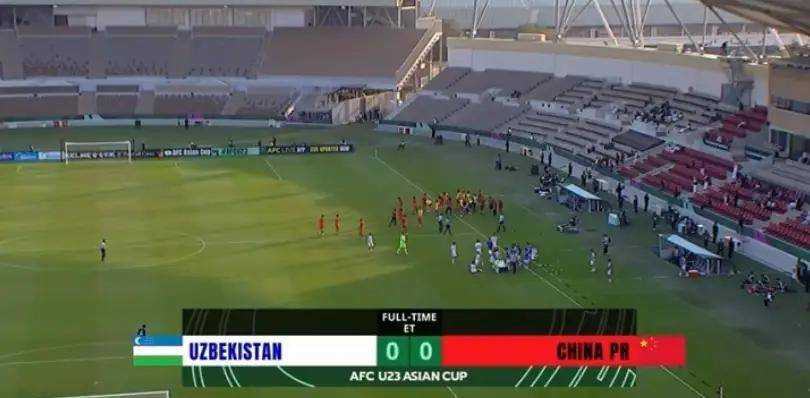 国足4-2乌兹进四强 诞生4大不可思议 半决赛对手+时间确定 