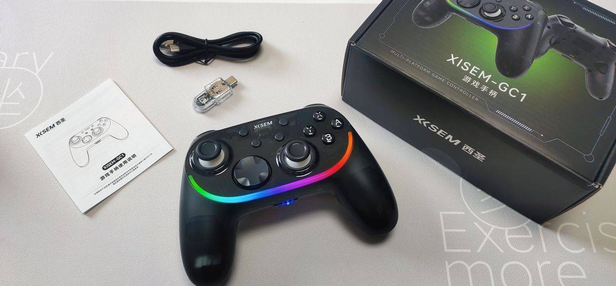 西圣GC1游戏手柄体验，硬件+算法双擎驱动，硬核电竞真旗舰!
