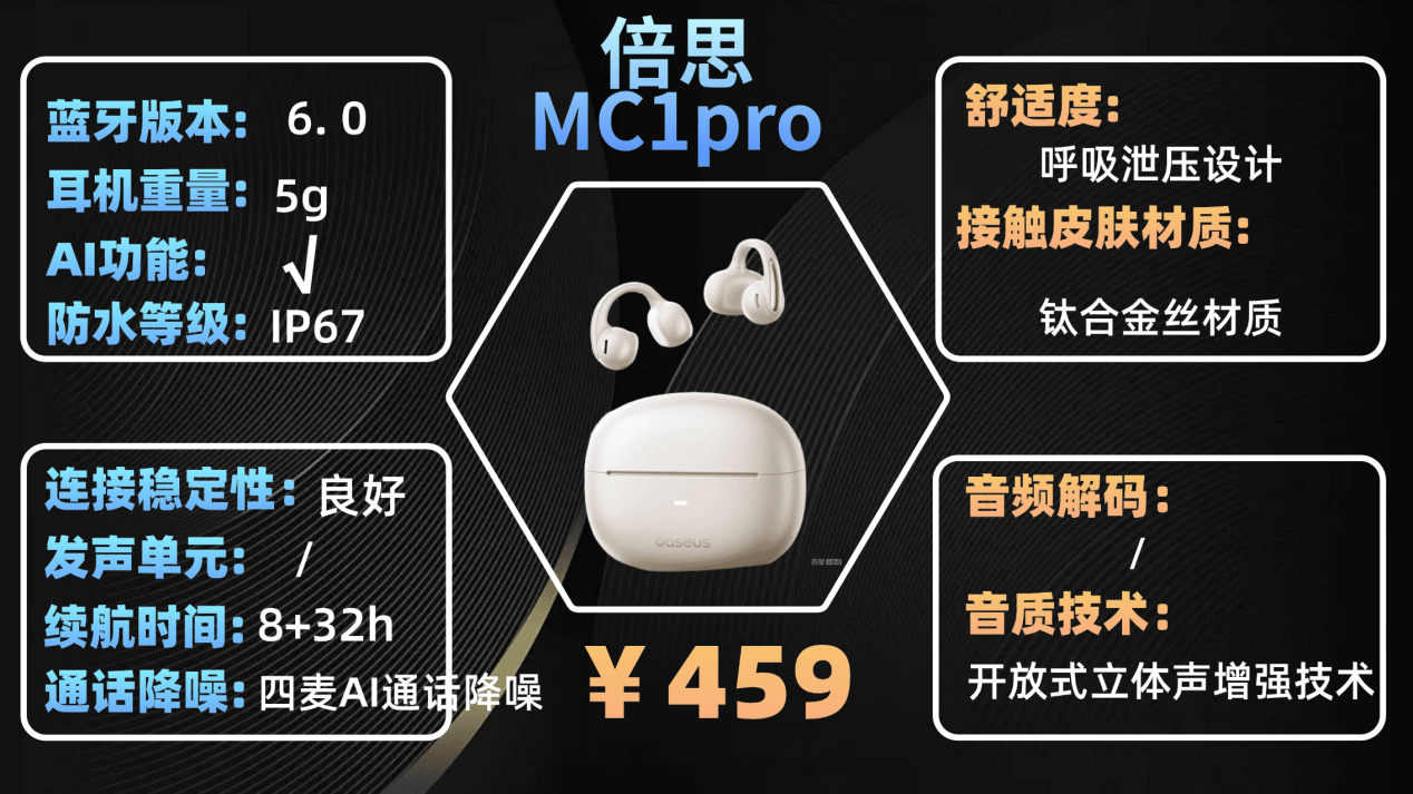 开放式耳机品牌有哪些？2026年开放式耳机品牌排行榜前十名