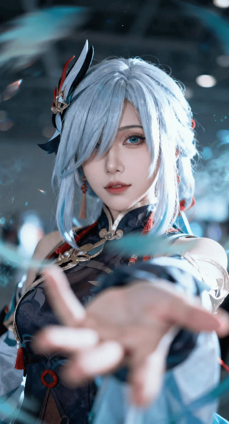 申鹤ちゃんこつやま腿部线条 “仙气”与视觉“张力”达到极致平衡！