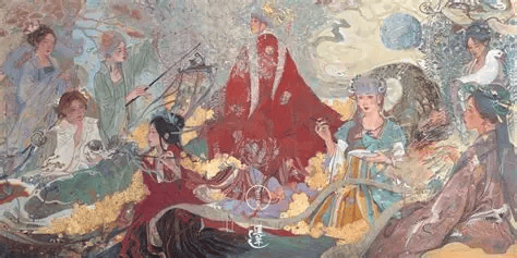 吕文扬绘画大师探索数字岩彩与传统绘画融合表达