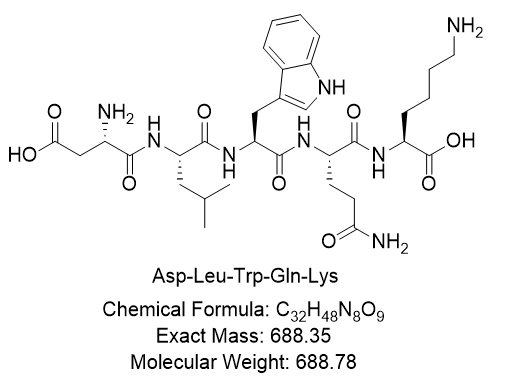 Uremic Pentapeptide (U5-Peptide) ；Asp-Leu-Trp-Gln-Lys