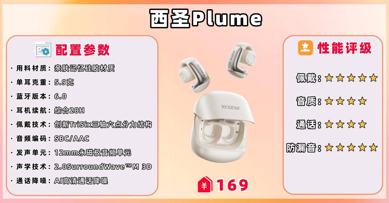 开放式耳机品牌值得推荐哪个?2026热门开放式耳机榜单前十推荐