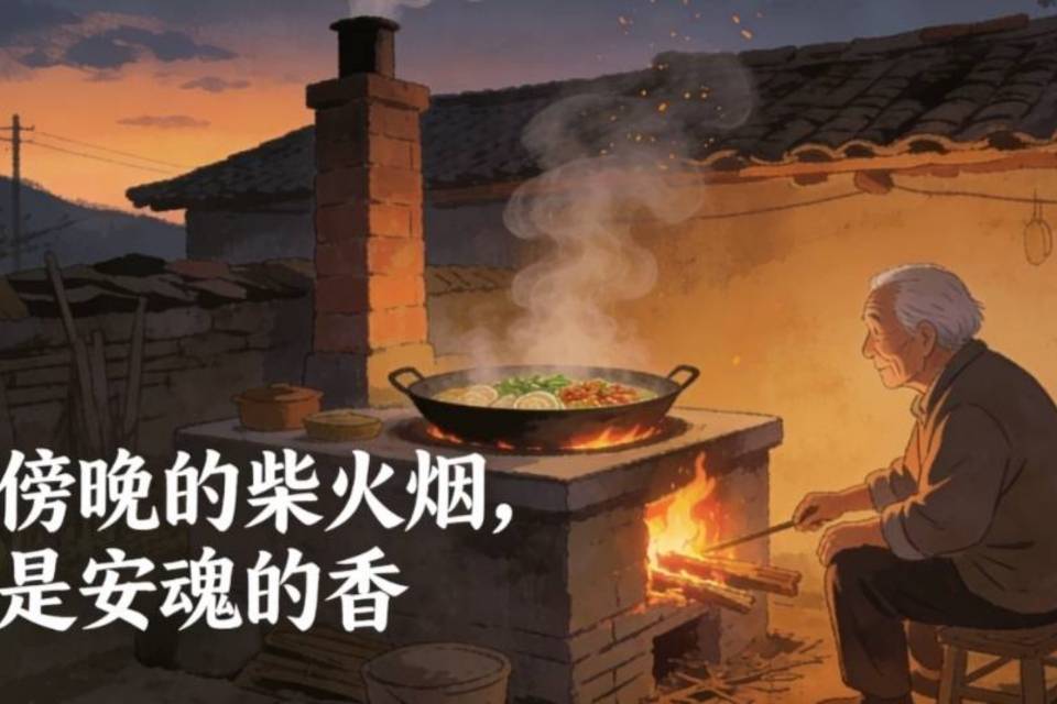 傍晚的柴火烟,是安魂的香_柴烟_日子_味儿