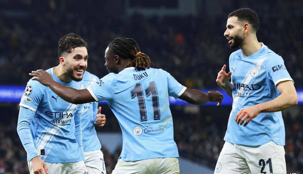 欧冠联赛：曼城2