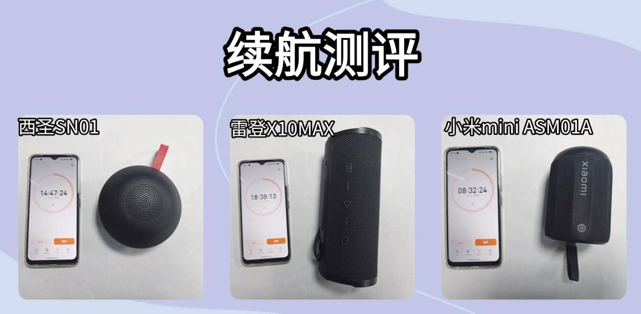 便携蓝牙音箱哪款值得买？小米、西圣、雷登三大百元音箱横向大对比