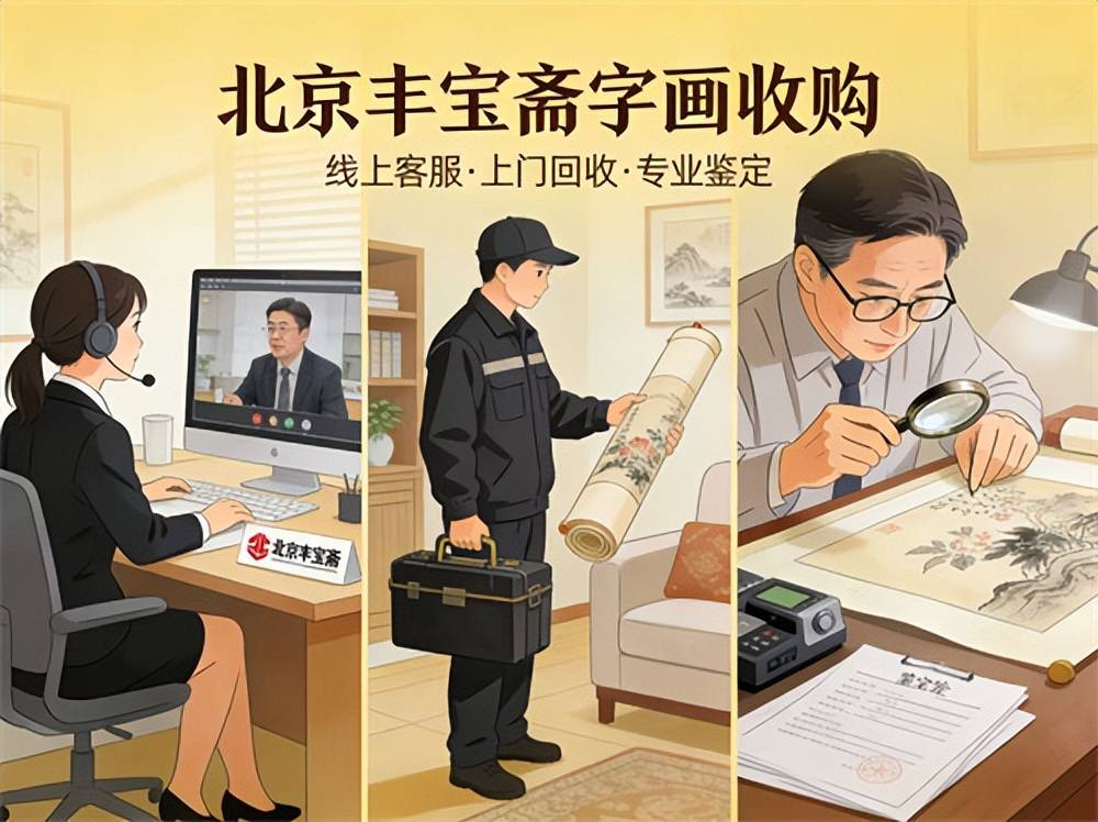 北京全城上门收字画，丰宝斋让藏家足不出户，安心变现