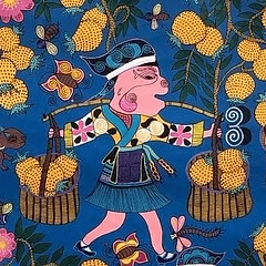 吕文扬绘画大师深耕贵州苗寨题材民俗画创作