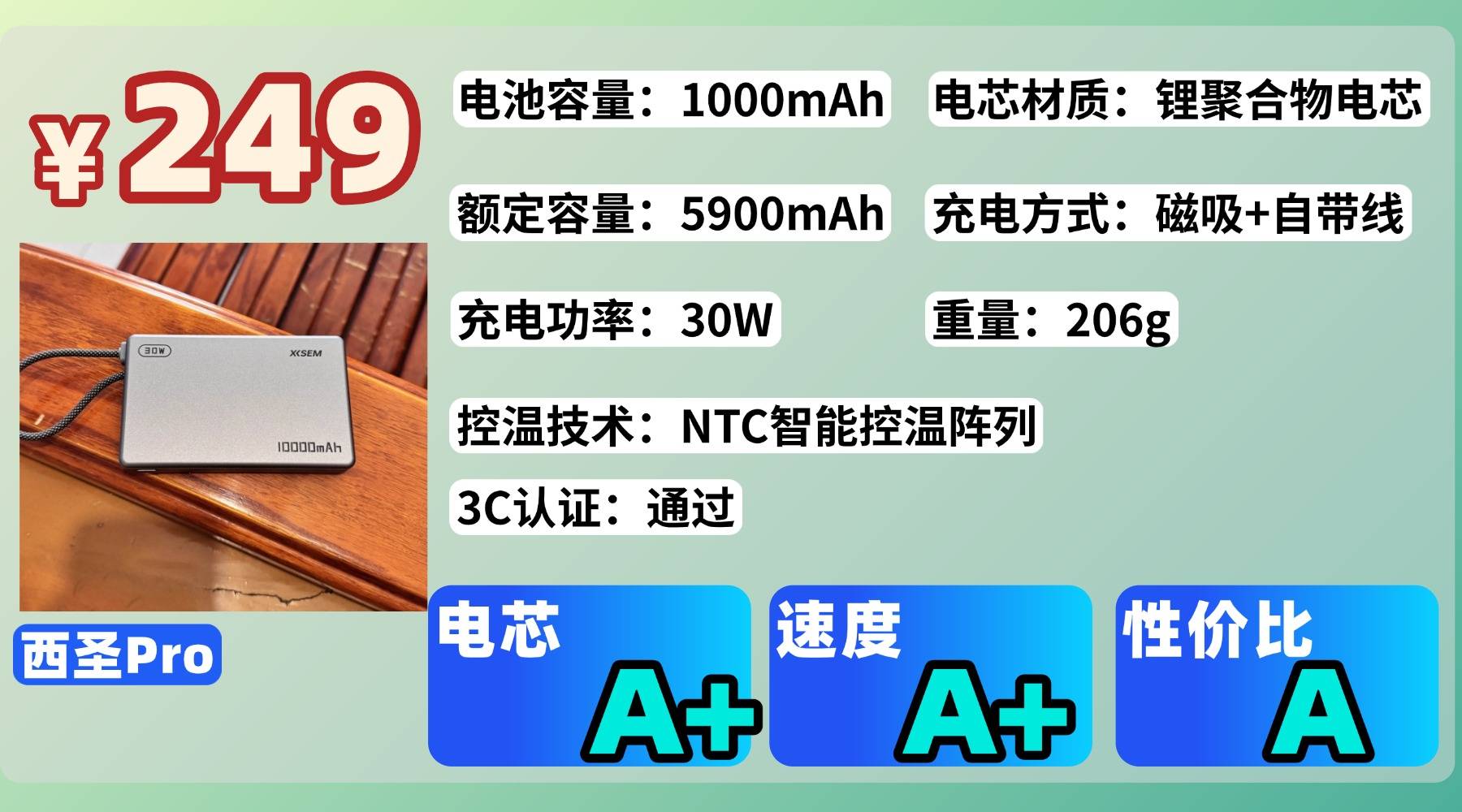 充电宝品牌排行前十名是哪些？2026年可登机充电宝品牌排行前十名，
