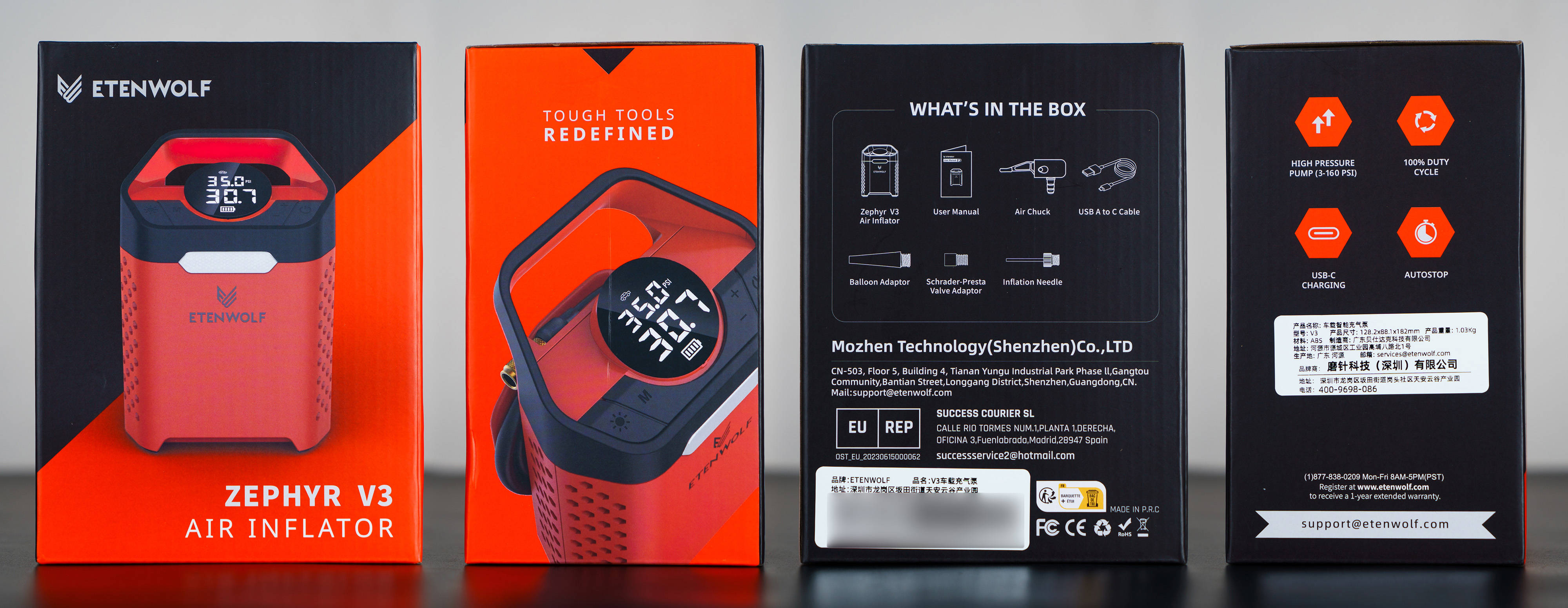 有线的性能、无线的便携！这款“既要又要”的毅狼V3旋风车载充气泵了解一下