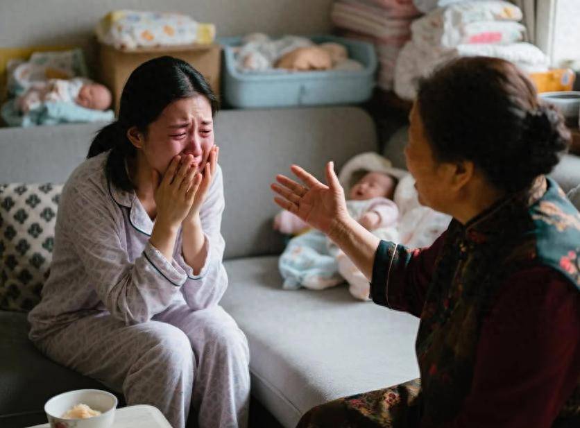 最惨月子：上面流泪,中间流奶,下面流血