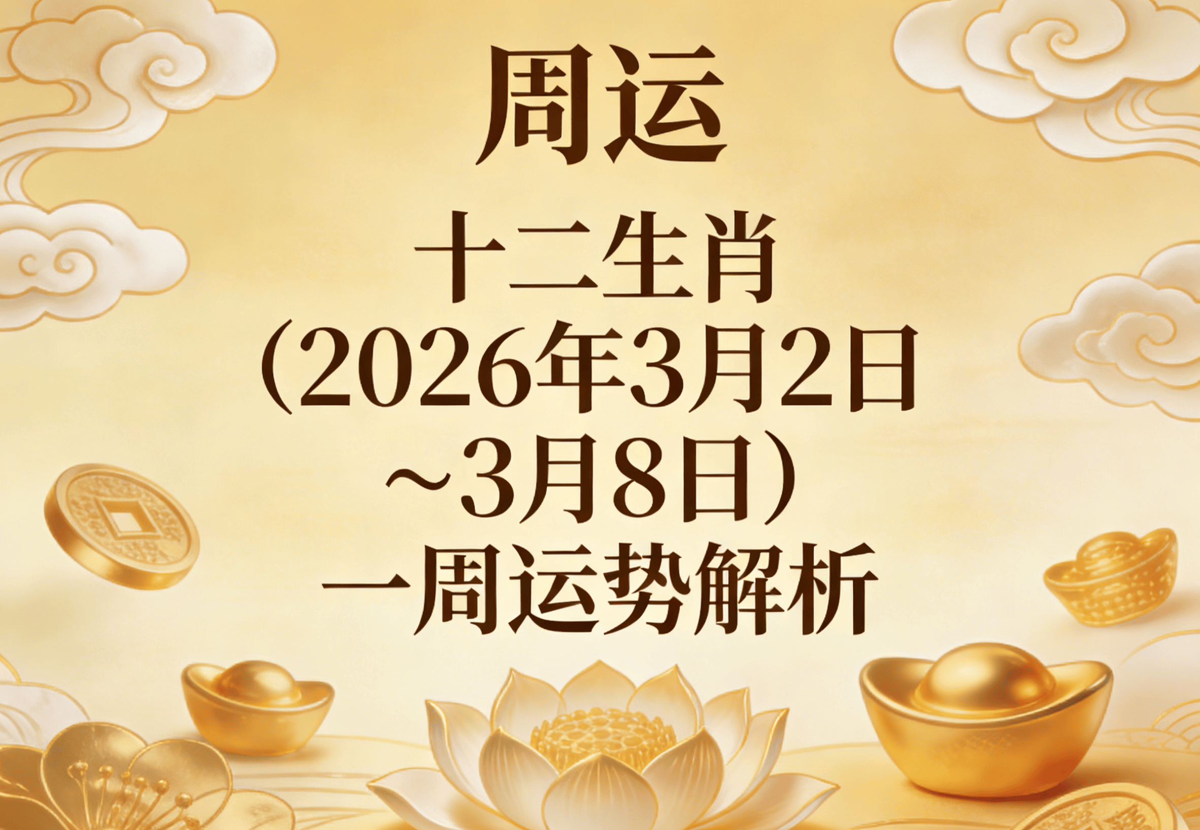 2月3日生肖运势预报(2021年2月3号特吉生肖)