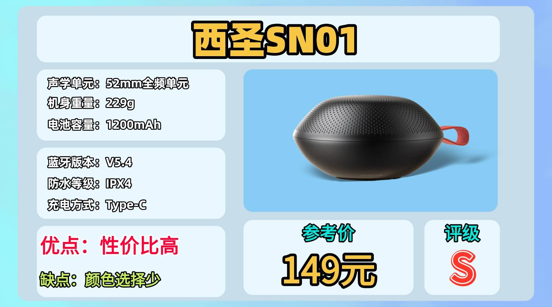 便携式蓝牙音箱哪个牌子音质最好?2026蓝牙音箱品牌排行榜前十名