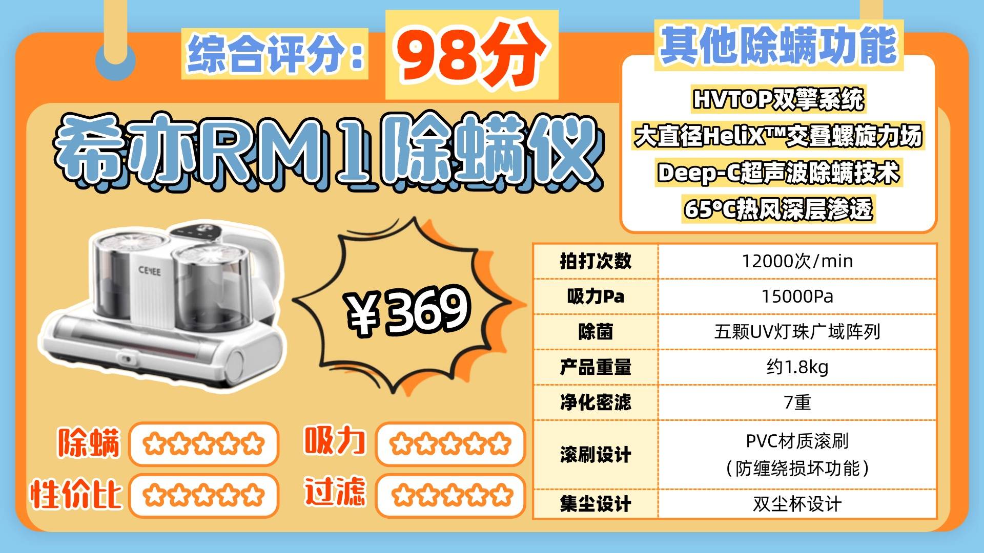 床上除螨仪有必要买吗？除螨仪哪个牌子最专业好用？正经测评体验家用除螨仪十大排名榜，人气爆棚！