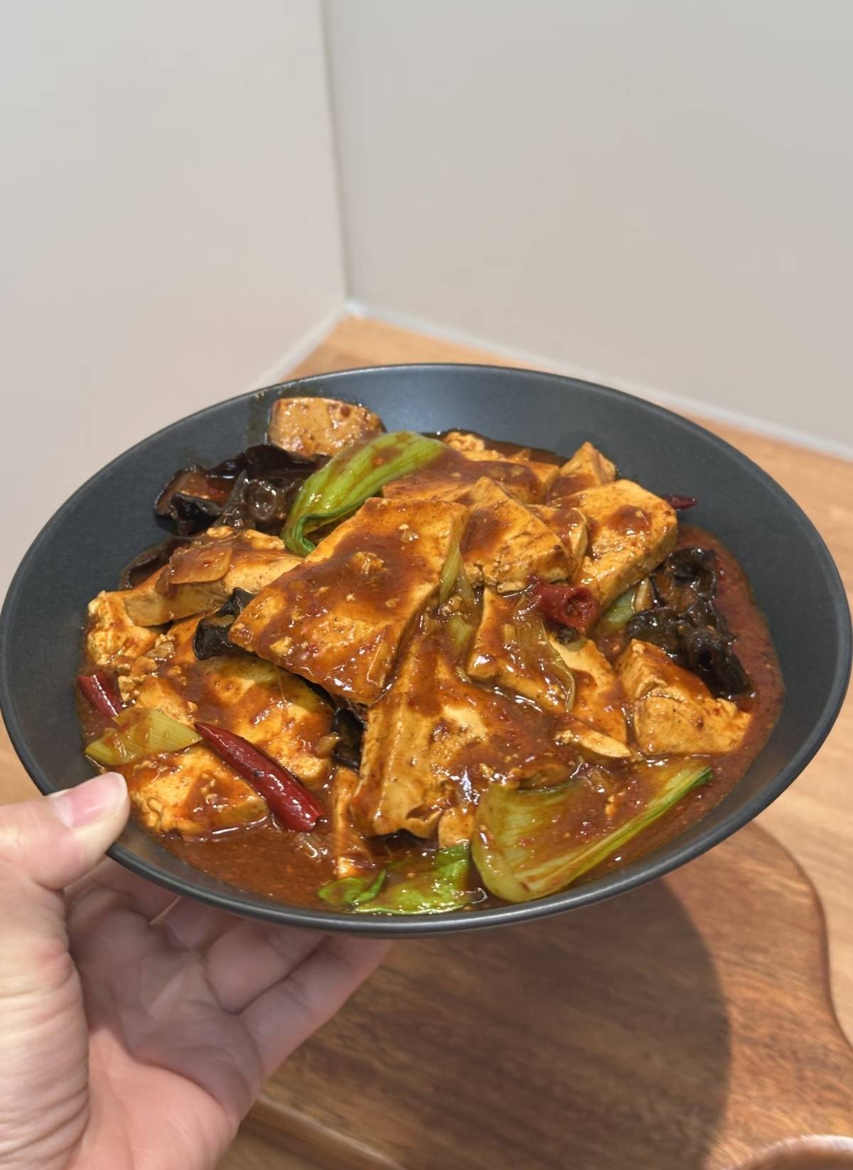 一碗入魂的家常辣子豆腐香辣裹汁配馍拌饭绝啦