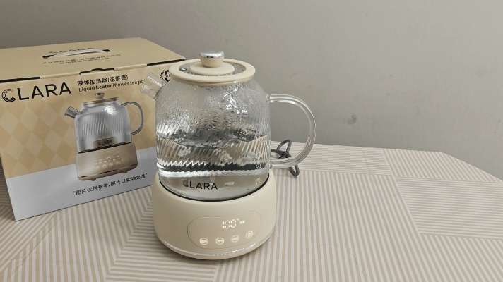 CLARA可莱养生壶真实测评：程序员加班伴侣，让每一口茶都暖到心里！