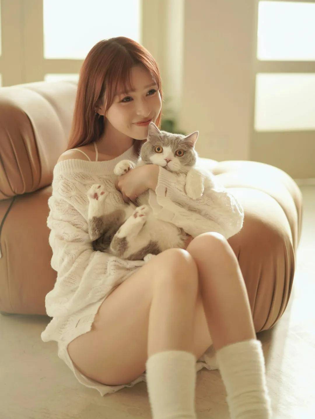 李蔓瑩好錫隻貓貓。(IG@reneebobo)