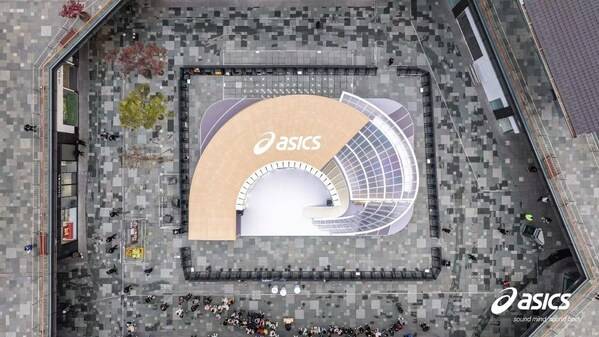 ASICS亚瑟士“自得其道”跑者快闪空间亮相成都太古里