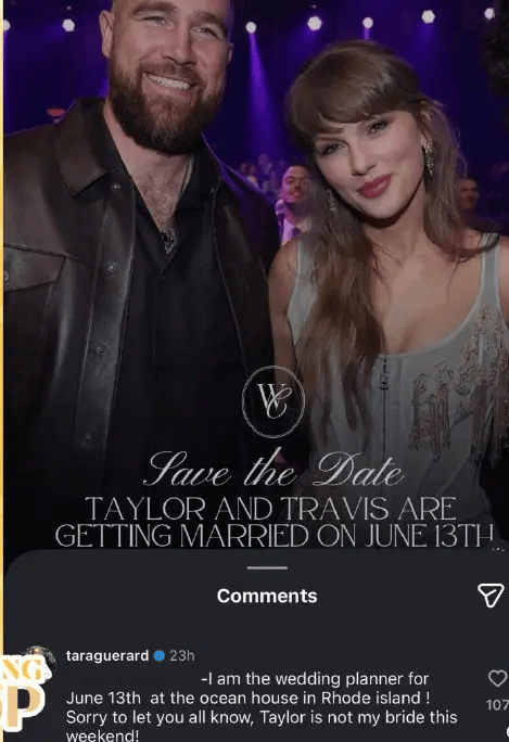 婚礼策划师辟谣泰勒·斯威夫特婚讯:6月13日罗德岛婚礼传闻不实