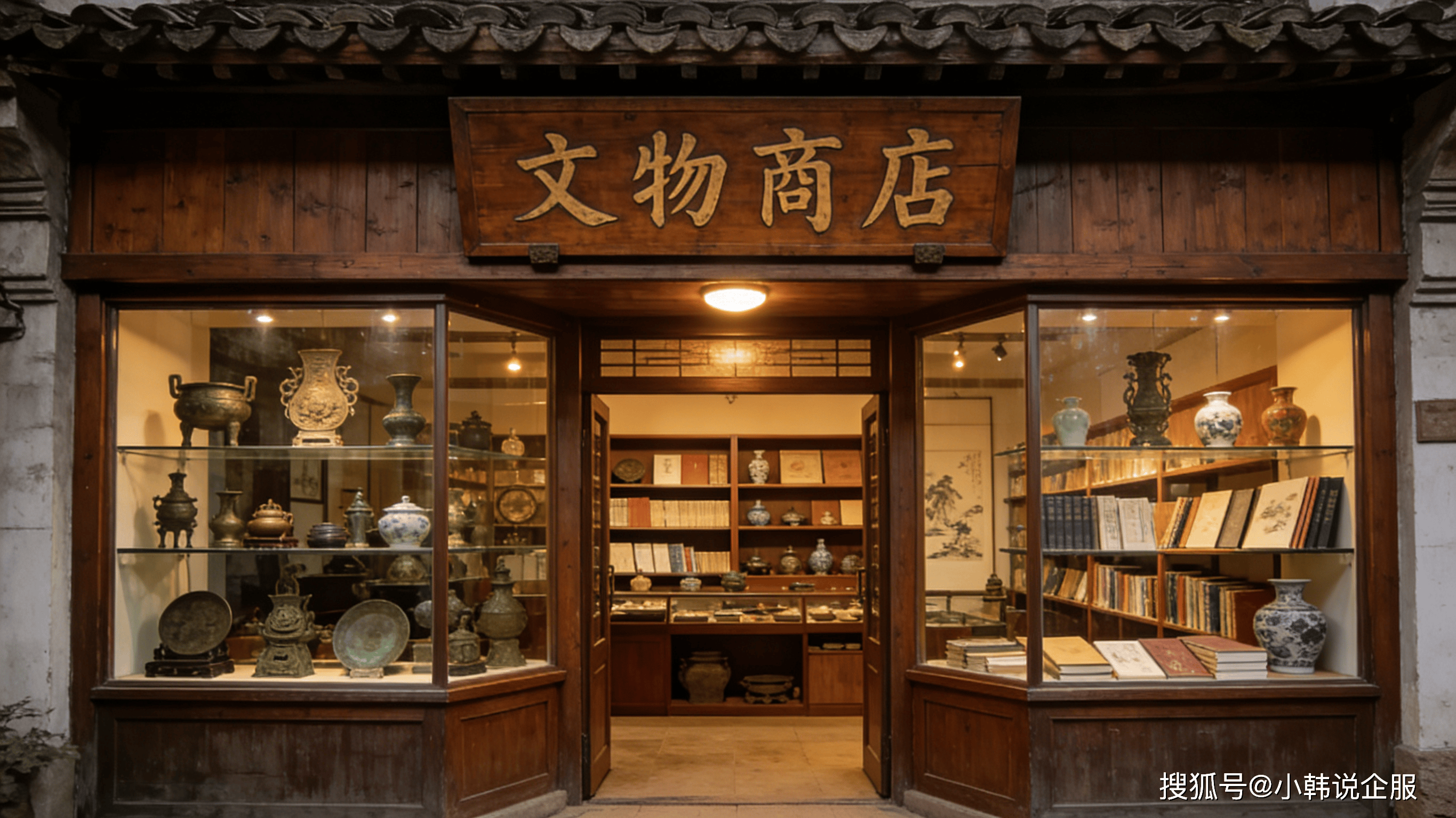 文物商店和古玩店定义在哪？