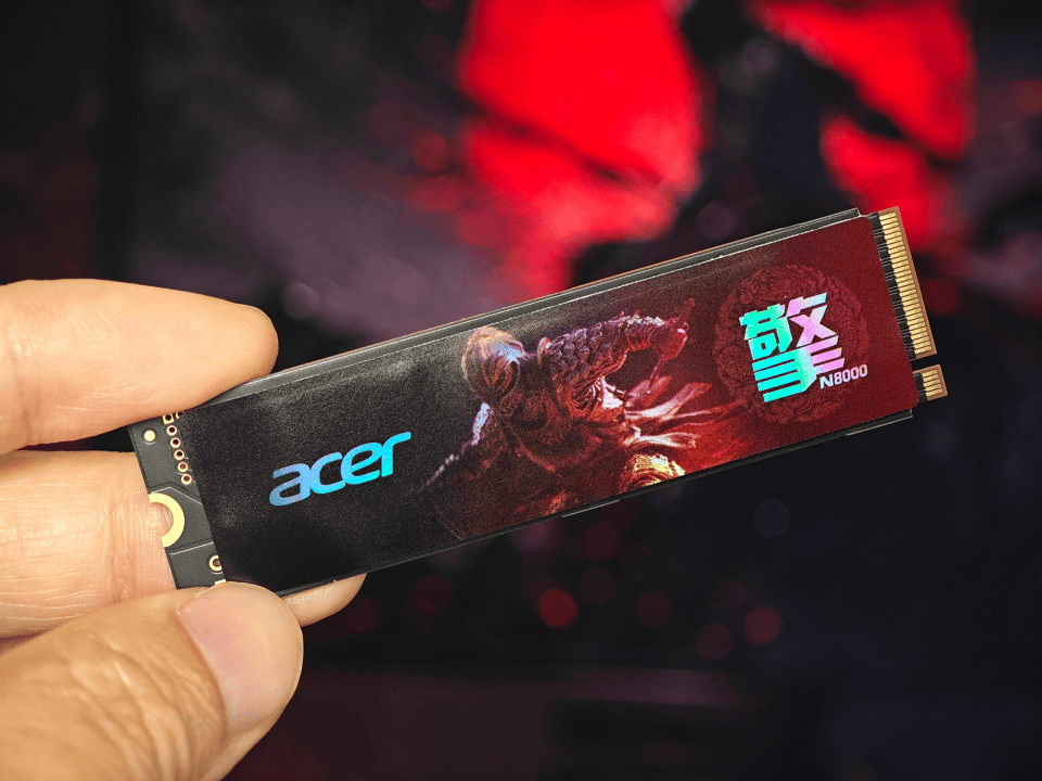低耗疾速,笔记本扩容首选宏碁暗影骑士N8000 PCIe5.0固态硬盘！