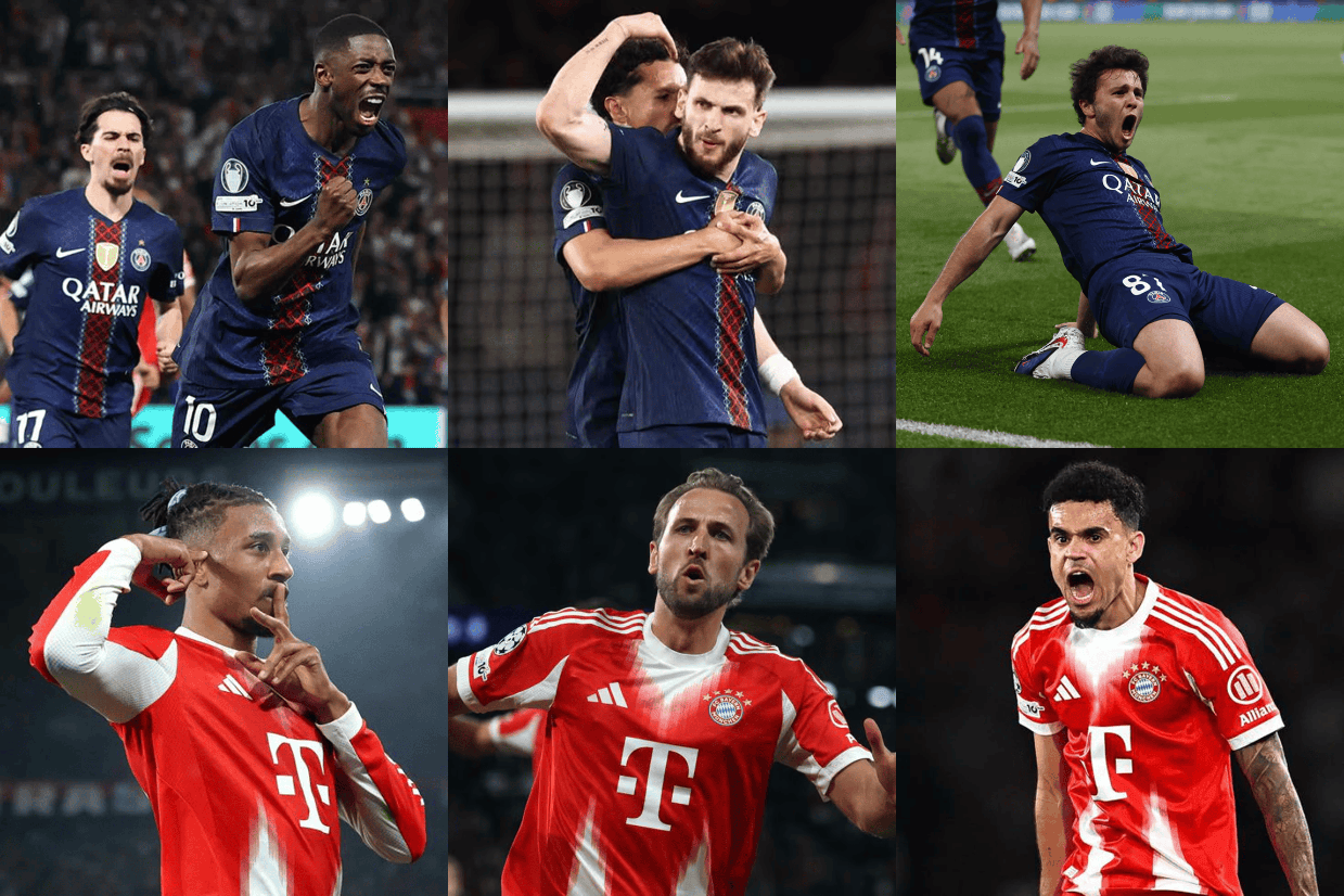 载入史册的对决！巴黎5-4拜仁，欧冠半决赛上演史诗级对攻战