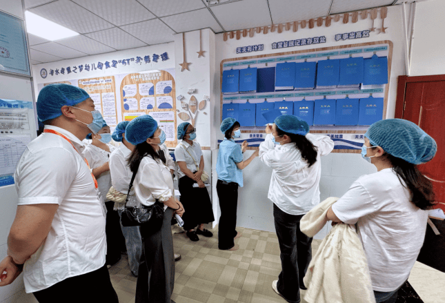 浠水县童之梦幼儿园开展食堂开放日活动(图3) 浠水县童之梦幼儿园开展食堂开放日活动(图3)
