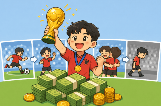 韩国足协公布世界杯奖金方案 若夺冠每人奖金超10亿韩元