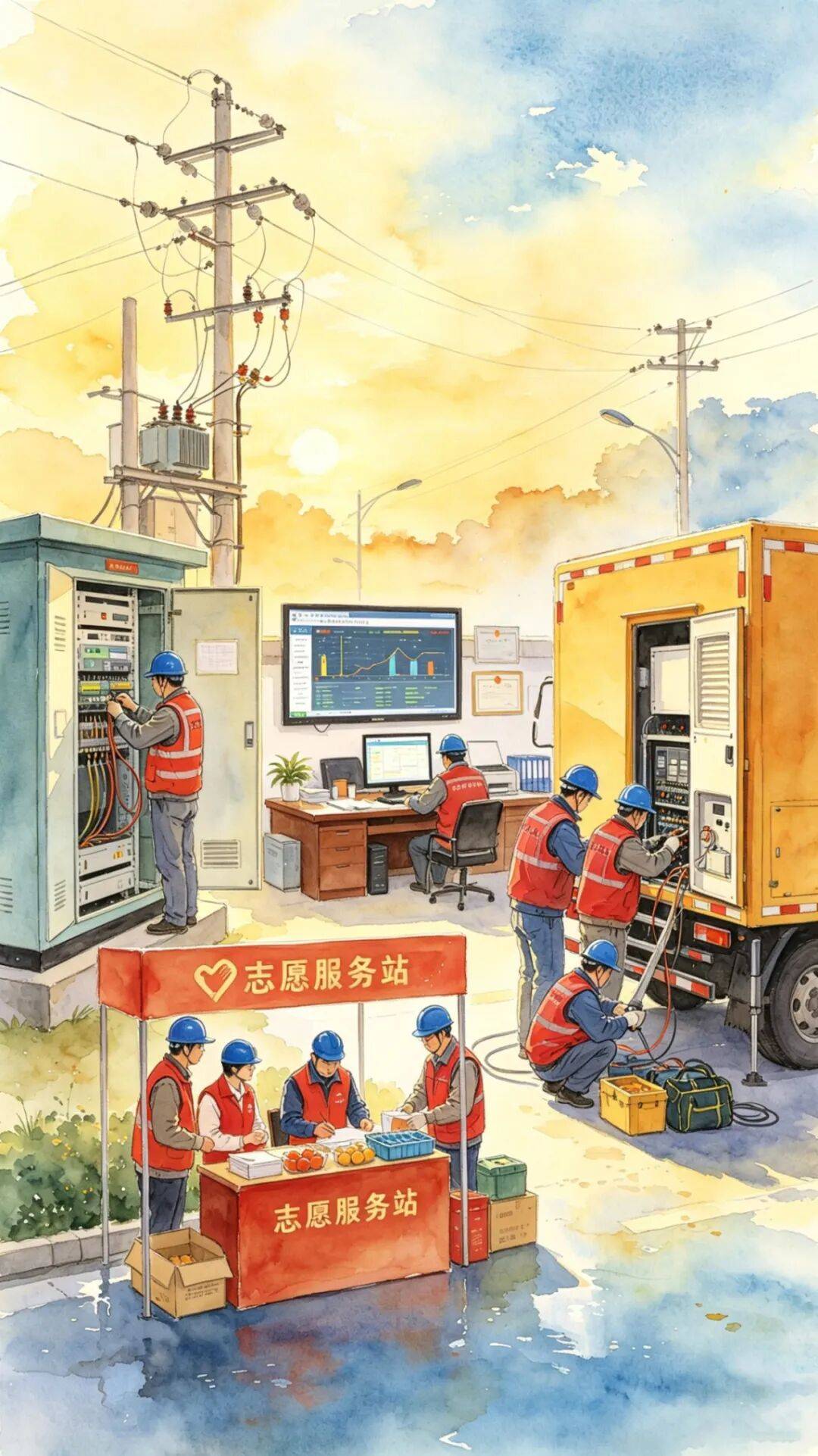 优质服务|我们就在考场外 祈愿每一位追梦人“试试”如意