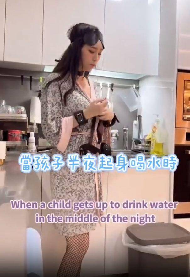 女网红拍擦边段子,竟让小朋友出镜:被恶心到了