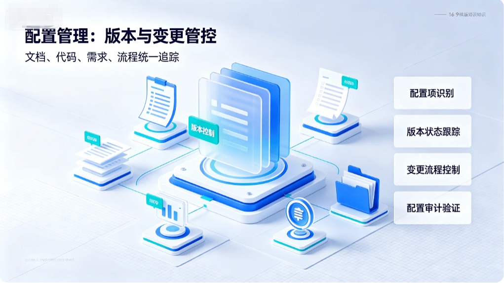 软考中级重难点精讲:配置管理高频易错点拆解,零基础也能吃透