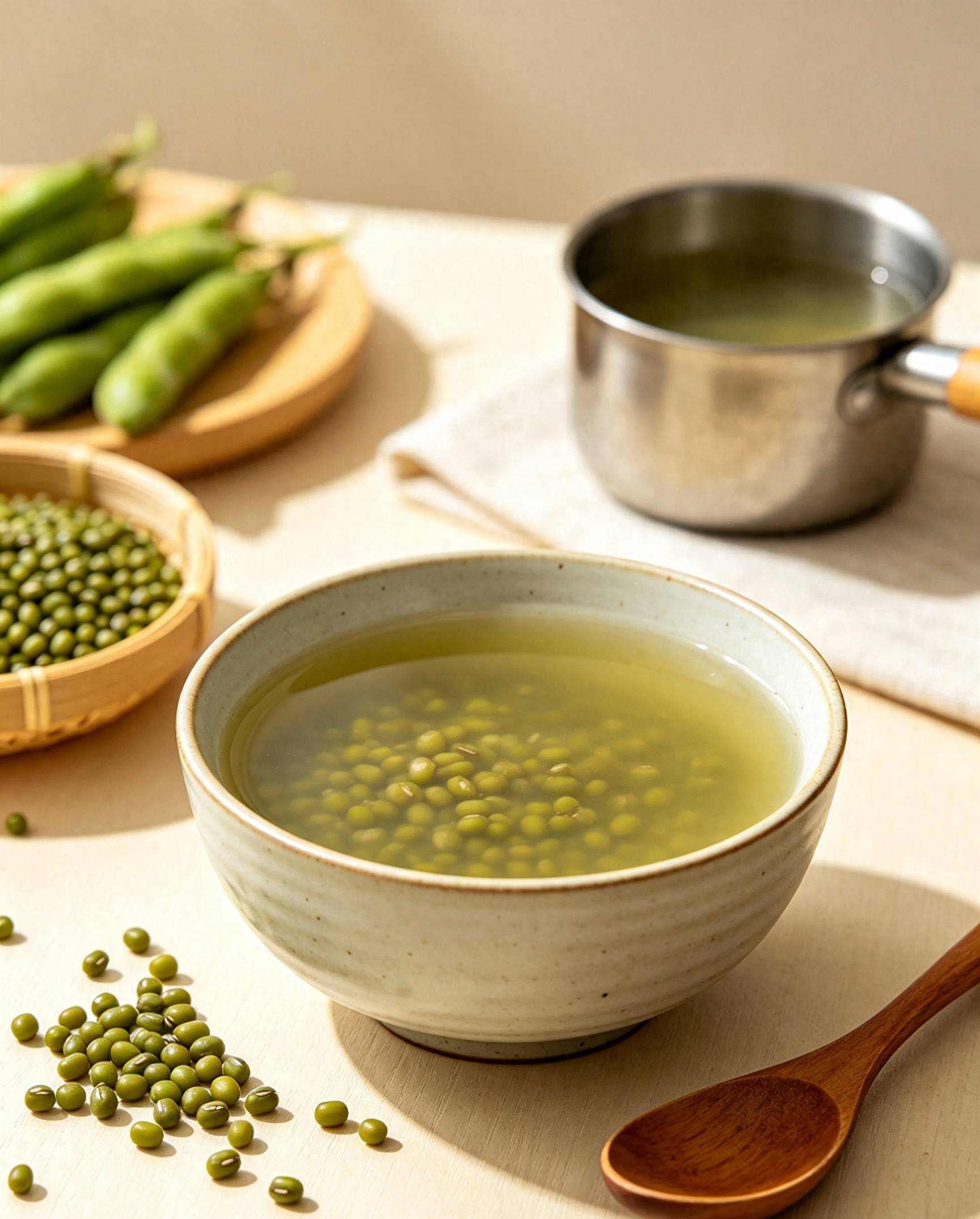 原创            中伏绿豆别乱煮！搭3样一起煮，湿气排了，热气清了，全身都舒服