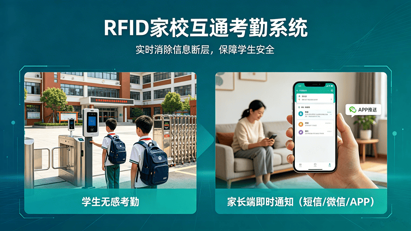 无感考勤：RFID电子校徽重塑智慧校园(图3)